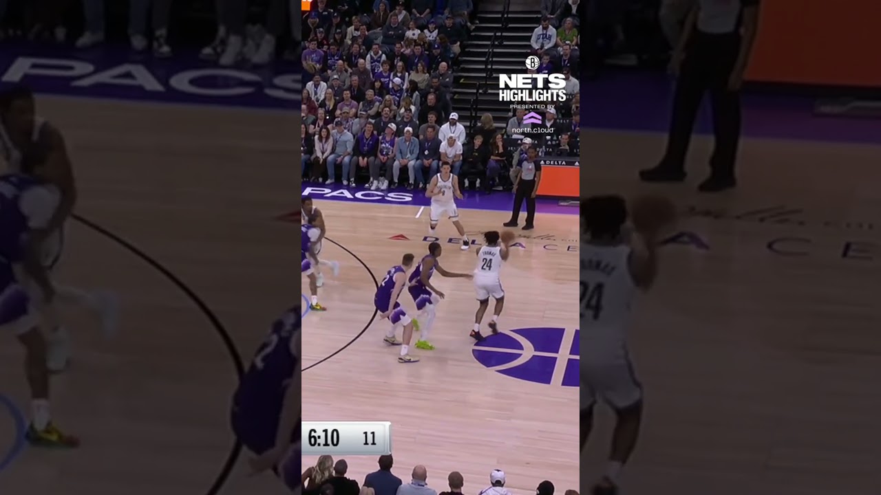 FIRST CAREER DOUBLE-DOUBLE FOR EGOR DËMIN! #nba #brooklynnets #highlights