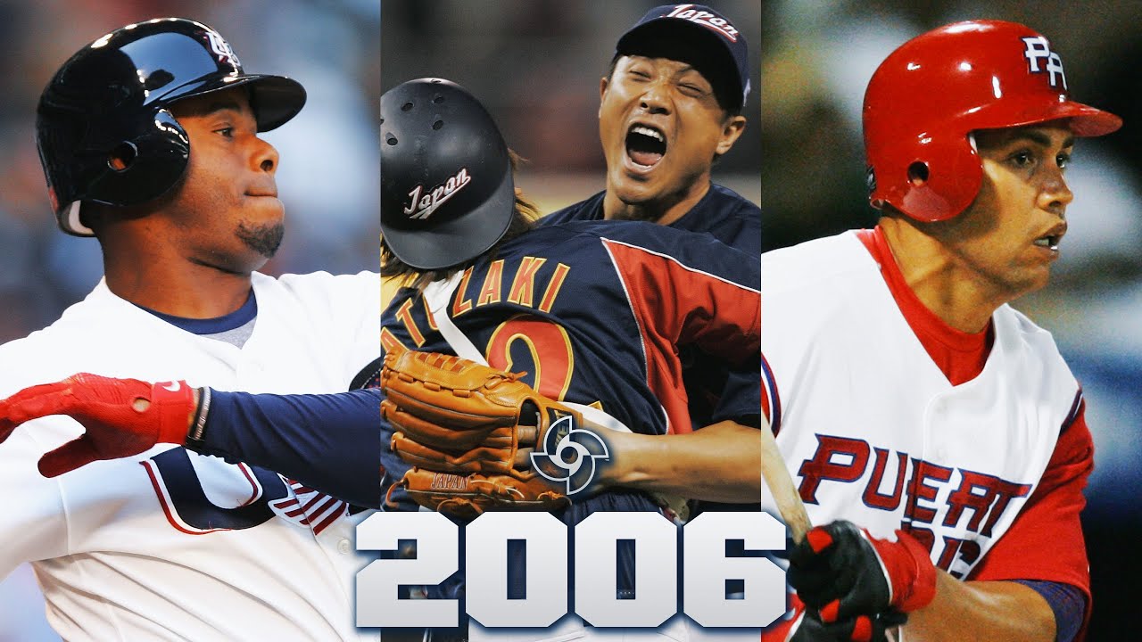 The BEST moments and plays of the 2006 World Baseball Classic! (Team Japan wins the championship 🇯🇵)