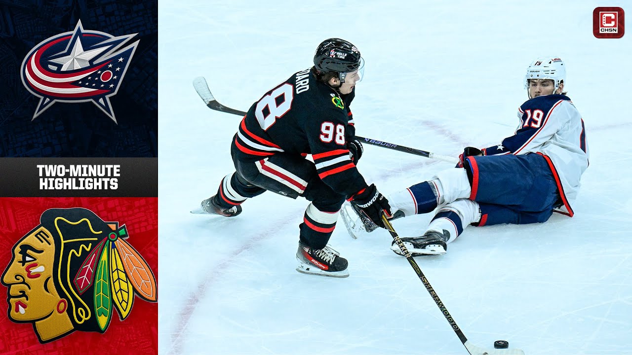 Chicago Blackhawks vs. Columbus Blue Jackets (1/30/26) | Game Highlights | CHSN Blackhawks