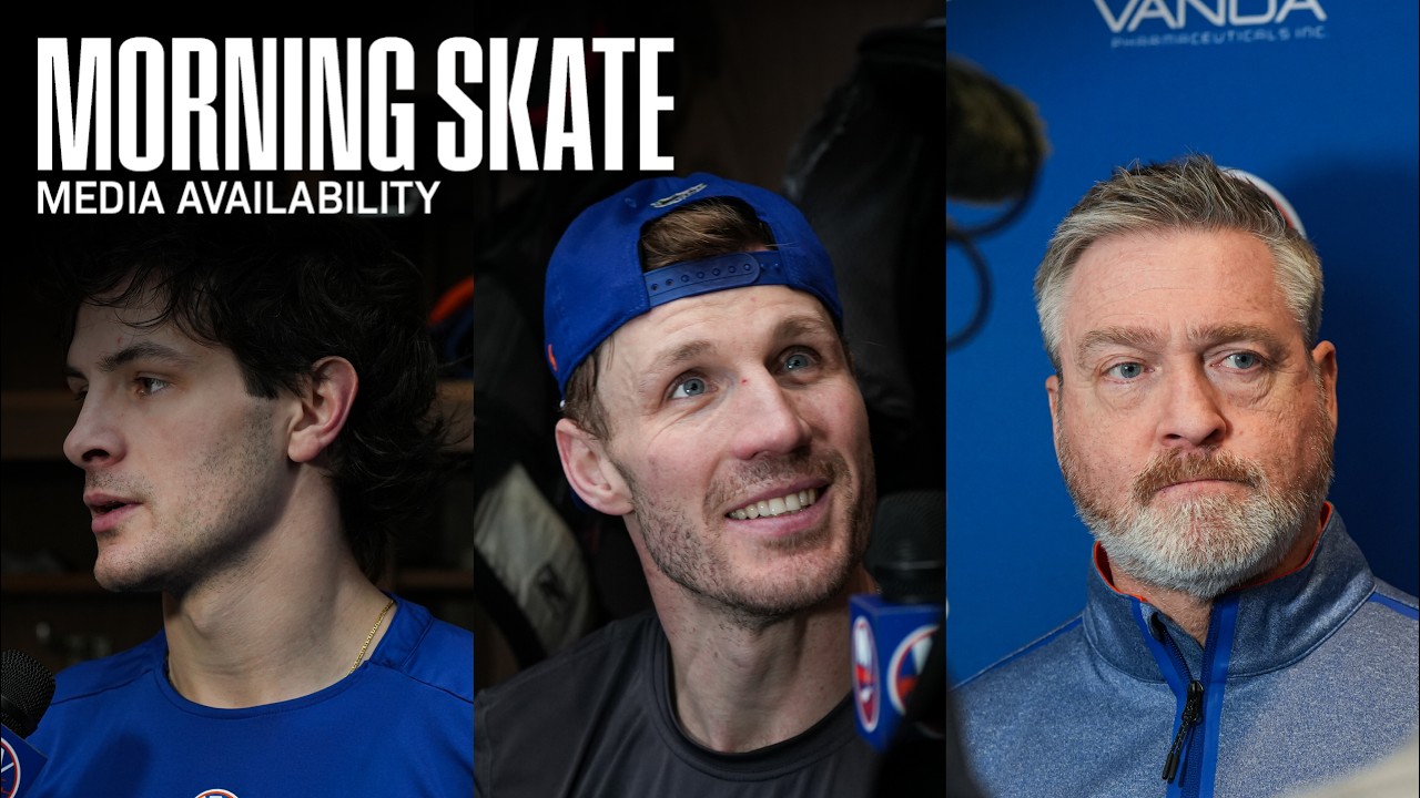 New York Islanders Morning Skate Availability | NYI vs NSH