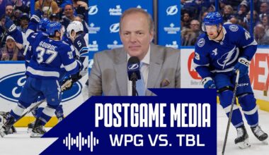 Postgame Media vs WPG | Cooper, Gourde, Raddysh
