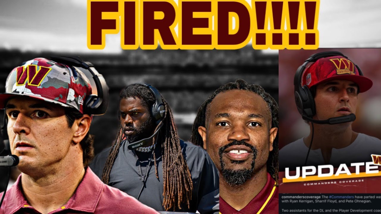 🚨THE WSH COMMANDERS HAVE PARTED WAYS WITH RYAN KERRIGAN SHARRIF FLOYD & PETE OHNEGIIAN