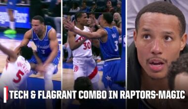 HEATED MOMENT as Desmond Bane throws down Immanuel Quickley 👀 | NBA on ESPN