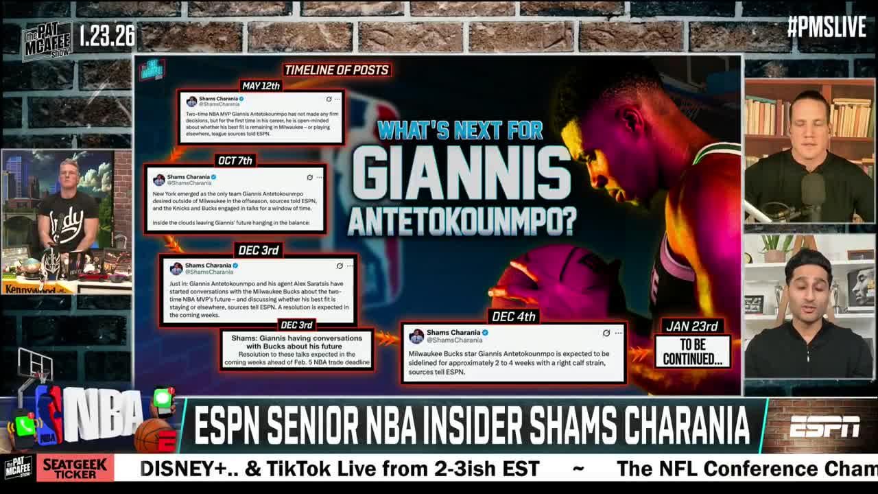 [Charania] The tension within the Milwaukee Bucks organization and the locker room is at an “all-time high.” Giannis Antetokounmpo is frustrated with the losing and the overall situation.