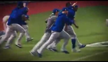My personal favorite 2016 video.  Cubs game 7 remember the titans.