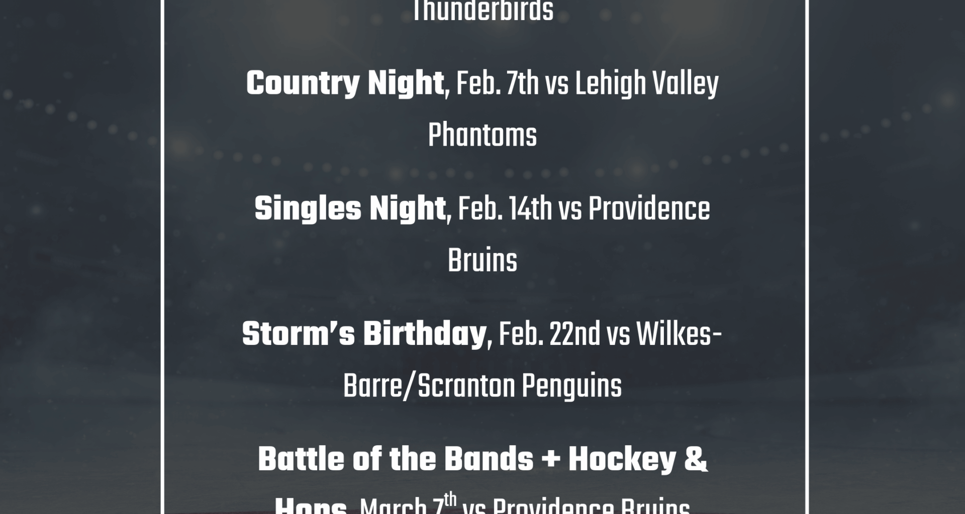 With the Bridgeport Islanders moving after this season, here’s a quick list of upcoming promo events to check out and support for those in the area