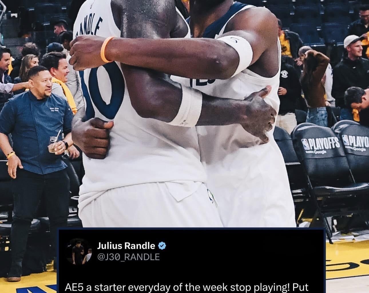 Big Julius knows ball