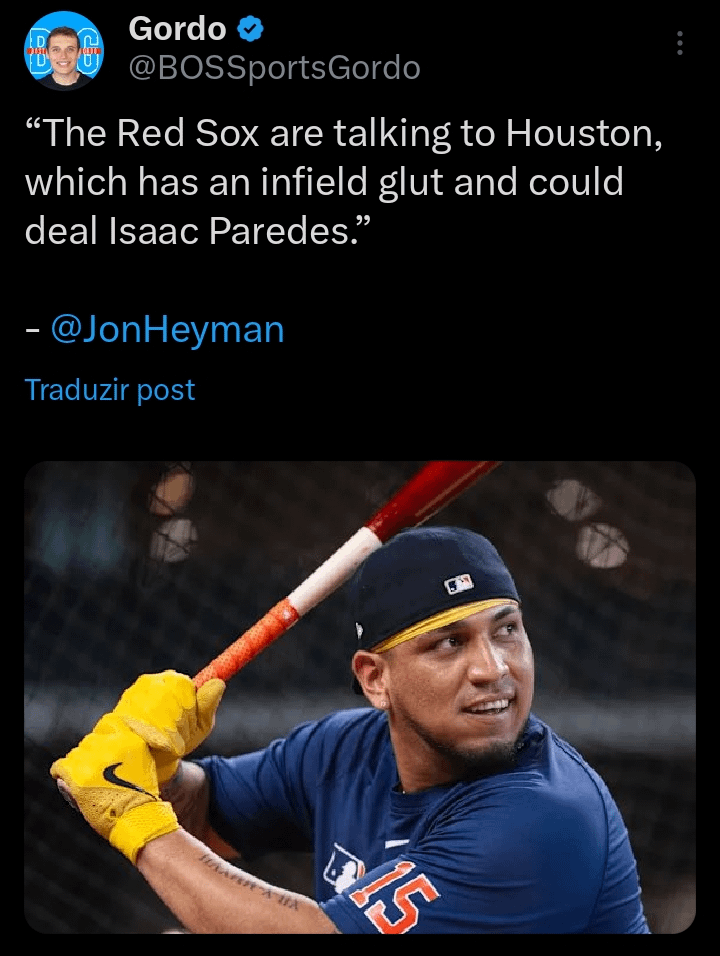 At this point, I guess I'll take him