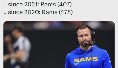 And doomers think McVay sucks