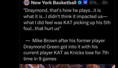 Ben Stiller says he'd "love to see" Mike Brown "stand up for his big man"