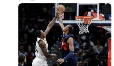 Alex Sarr leads NBA in Blocks 🔥🔥