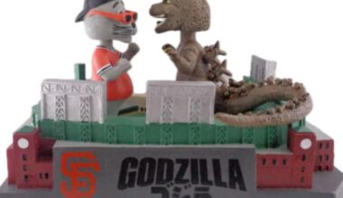 Anybody own this Godzilla Giants bobblehead?
