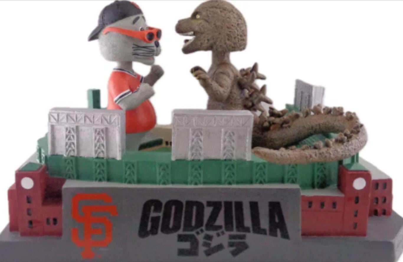 Anybody own this Godzilla Giants bobblehead?