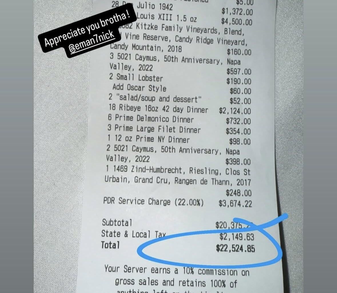 Emmanwori getting his bros a ‘small’ dinner cause we’re gonna eat next week. Fr though stand up guy, one of the most exciting rookies we’ve ever had.