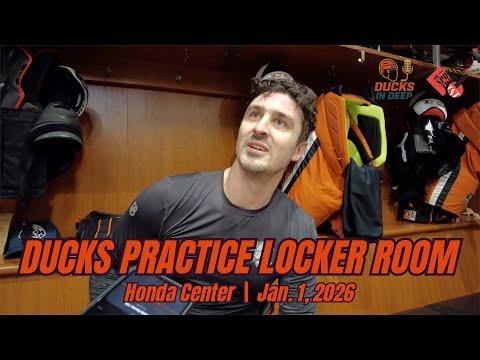 Chris Kreider on scoring drought: "Law of averages. It's going to come." | Ducks Practice