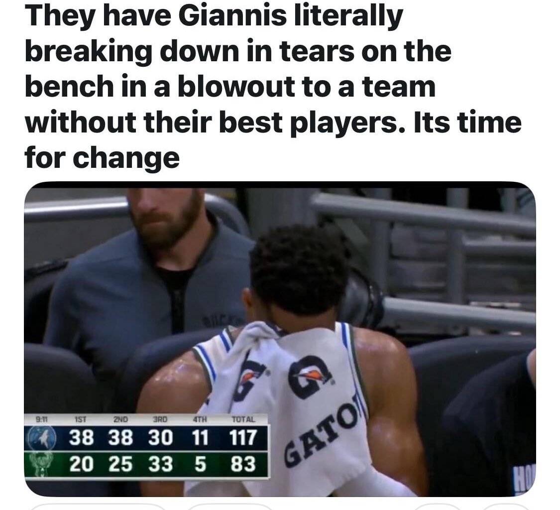 A moment of silence…