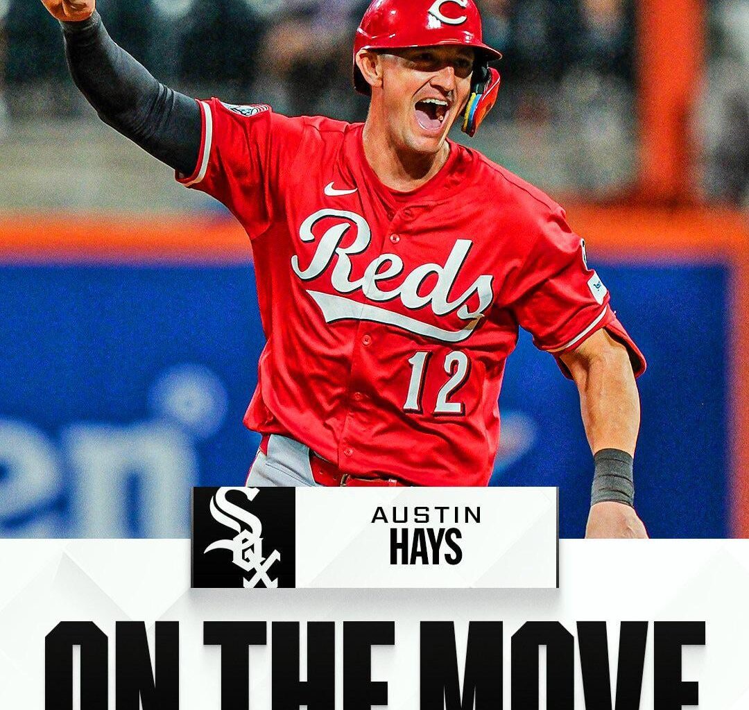 Austin Hays signs a one year deal worth $6 million with the South Side.