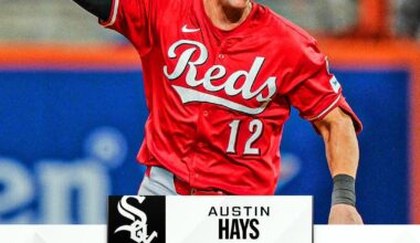 Austin Hays signs a one year deal worth $6 million with the South Side.