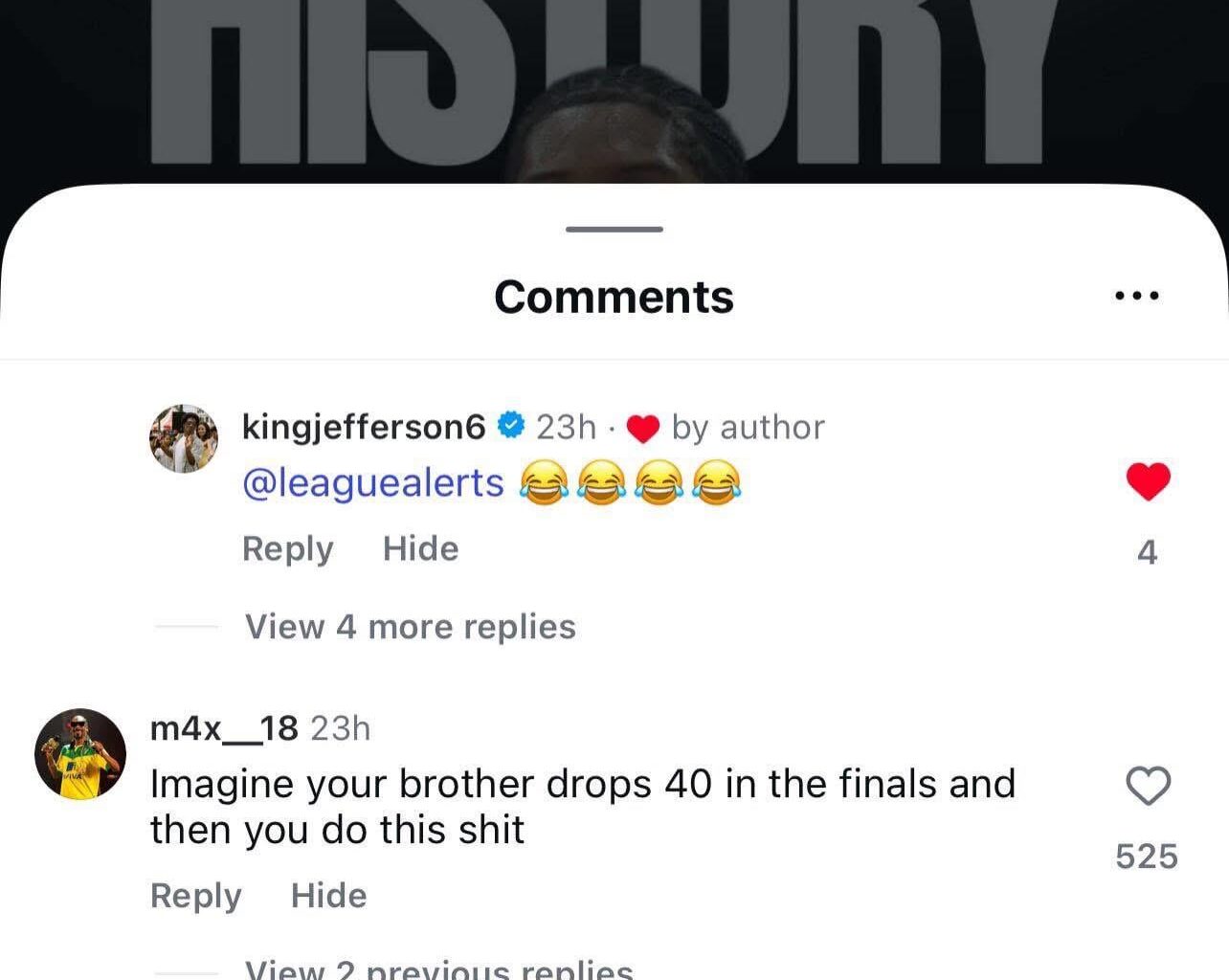 Jalen Williams, on his brother Cody, having the lowest plus/minus in NBA history of -60. Thoughts?