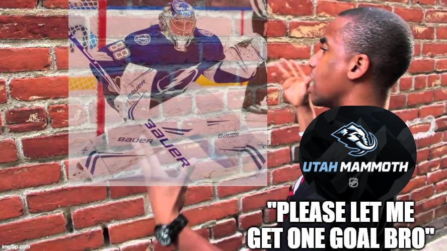 Big Cat for the Vezina, IDC about some expansion team in Mormon country...