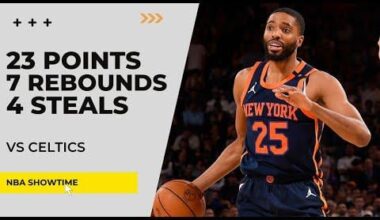 That 4th quarter burst is special, but you have brunson to do that, he needs do this more  Mikal Bridges 23 Points, 7 Rebs, 4 Steals vs Celtics I 2025 Playoffs Game 4