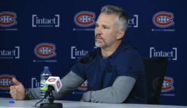 MSL today: “You’re gonna break sticks, you’re gonna fall, you’re gonna take penalties. But the most important action is the next one. Hockey is a game of errors, we will make errors. But what’s the next action to fix this error…The problem isn’t important, it’s the solution. It’s limiting problems…”