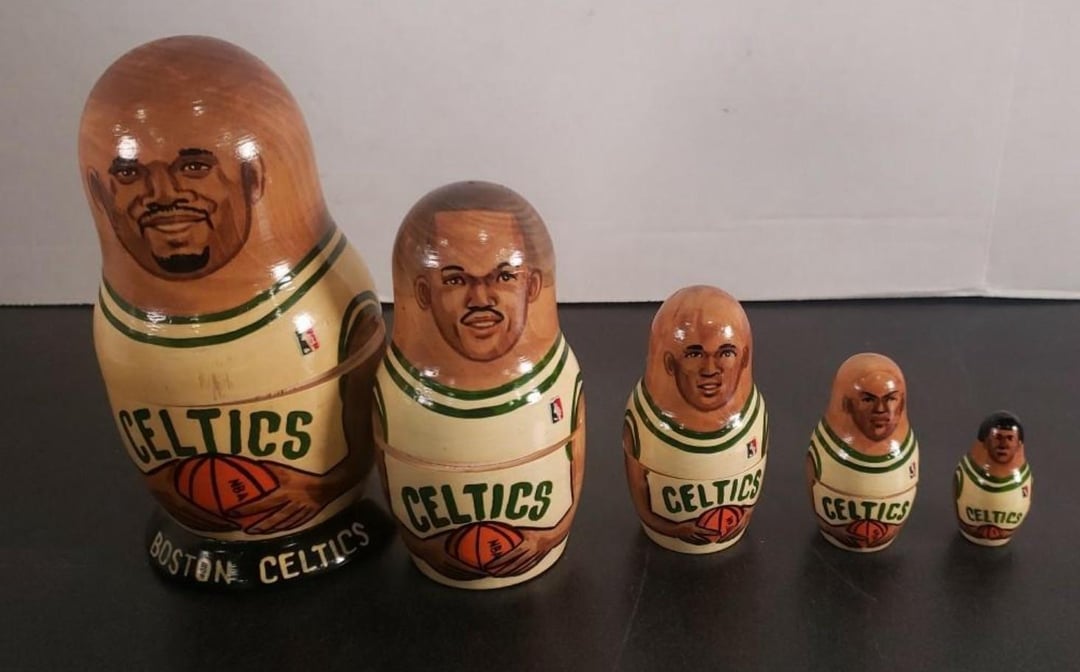 Celtics Russian dolls w 2 Tonys!