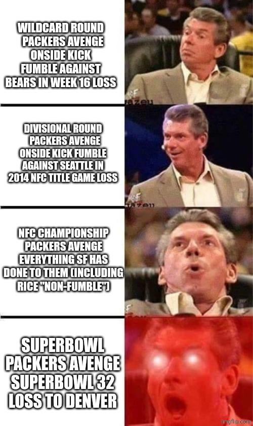Incoming Packers revenge tour