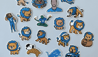 This Seasons Lions Doodles As Stickers :)
