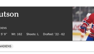 The Athletic ranks Hutson as the 14th best U23