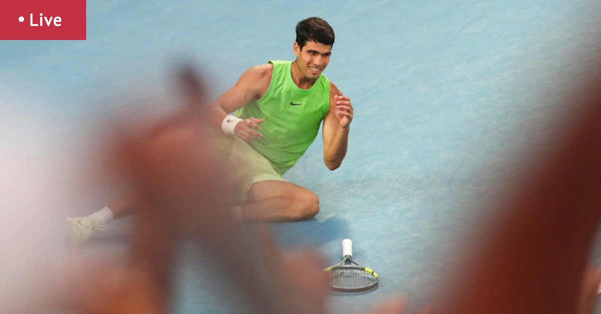 Olivia Gadecki, John Peers v Kristina Mladenovic, Manuel Guinard, Carlos Alcaraz v Alexander Zverev, Novak Djokovic v Jannik Sinner, day 13 scores, schedule, draw, times, how to watch