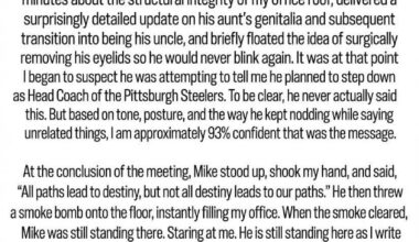 Really touching statement from Art II