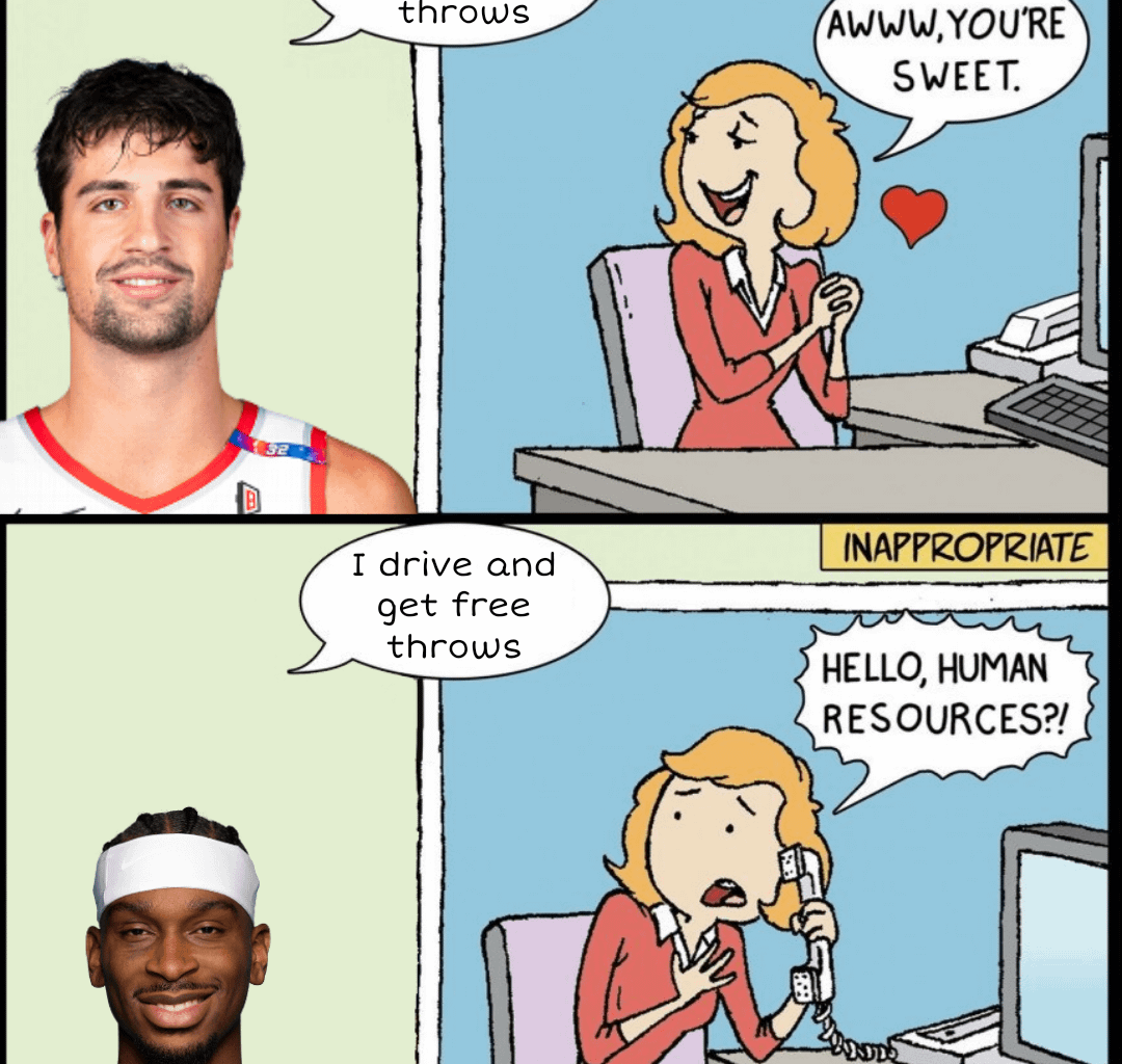 A recent Reddit observation