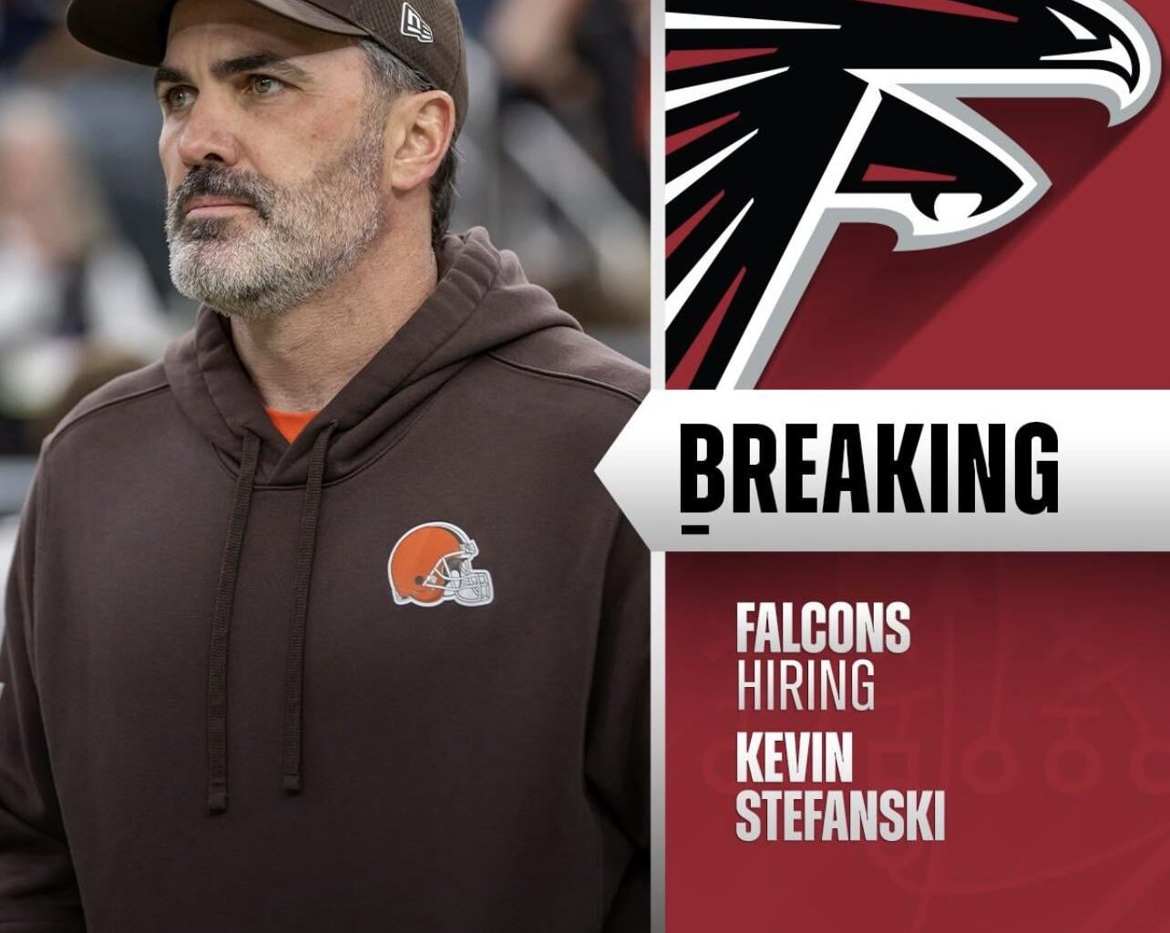 Falcons are hiring Stefanski