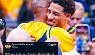 "2025 was best year of my life..." - Tyrese Haliburton