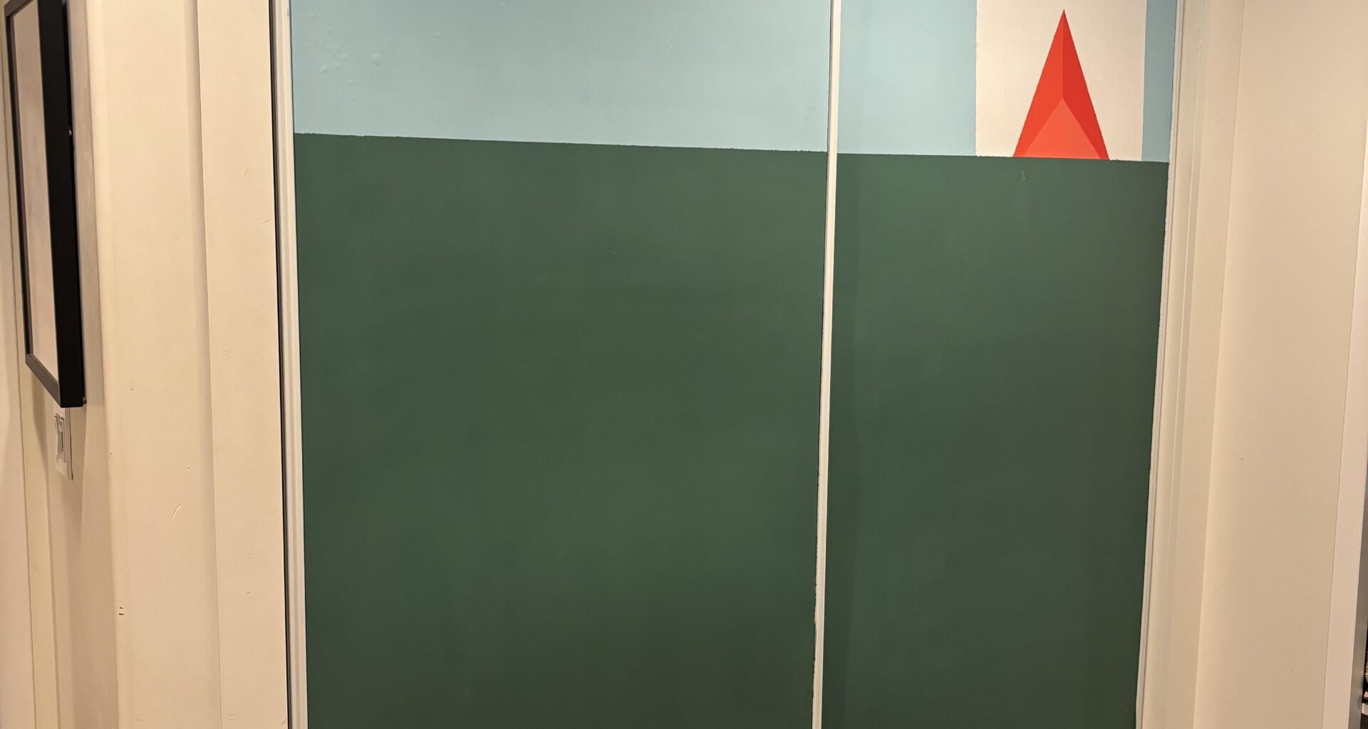 Painted my closet doors