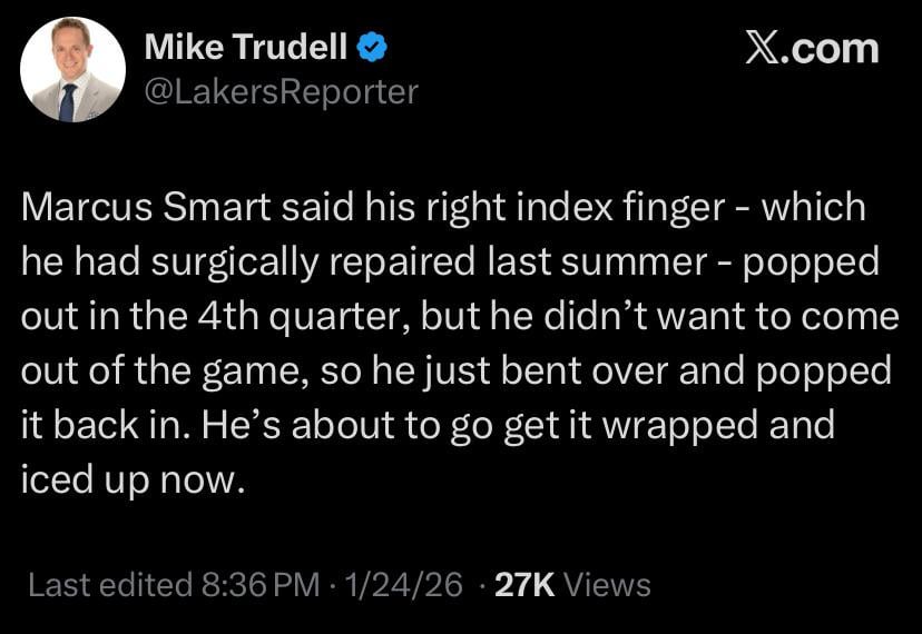 Marcus Smart. That is all