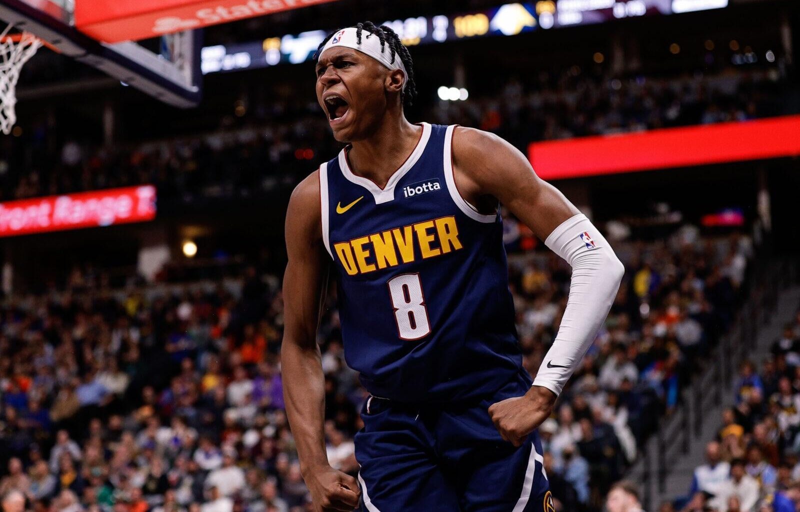 Peyton Watson in his last 5 games - 24/6/2 on 52/41/71 for 62%TS