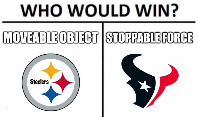 Stoppable Force vs Moveable Object