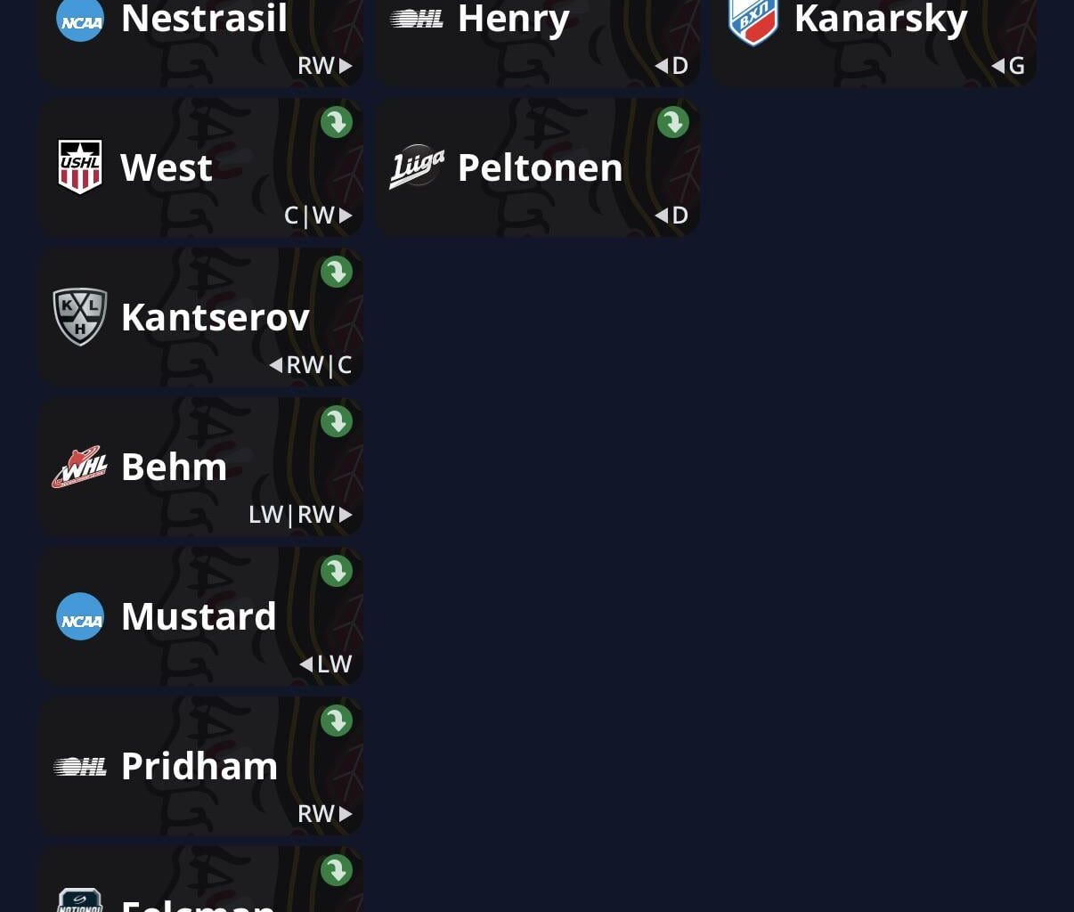 With our D core graduating who can we think the hawks will select in the draft?