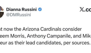 Raheem Morris considered finalist for Cardinals HC position