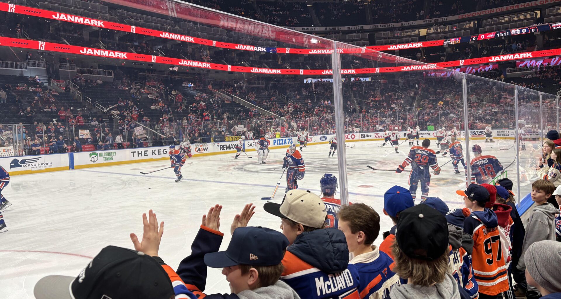 Checking in from enemy territory