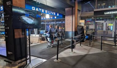 I accidentally snuck into the arena last night