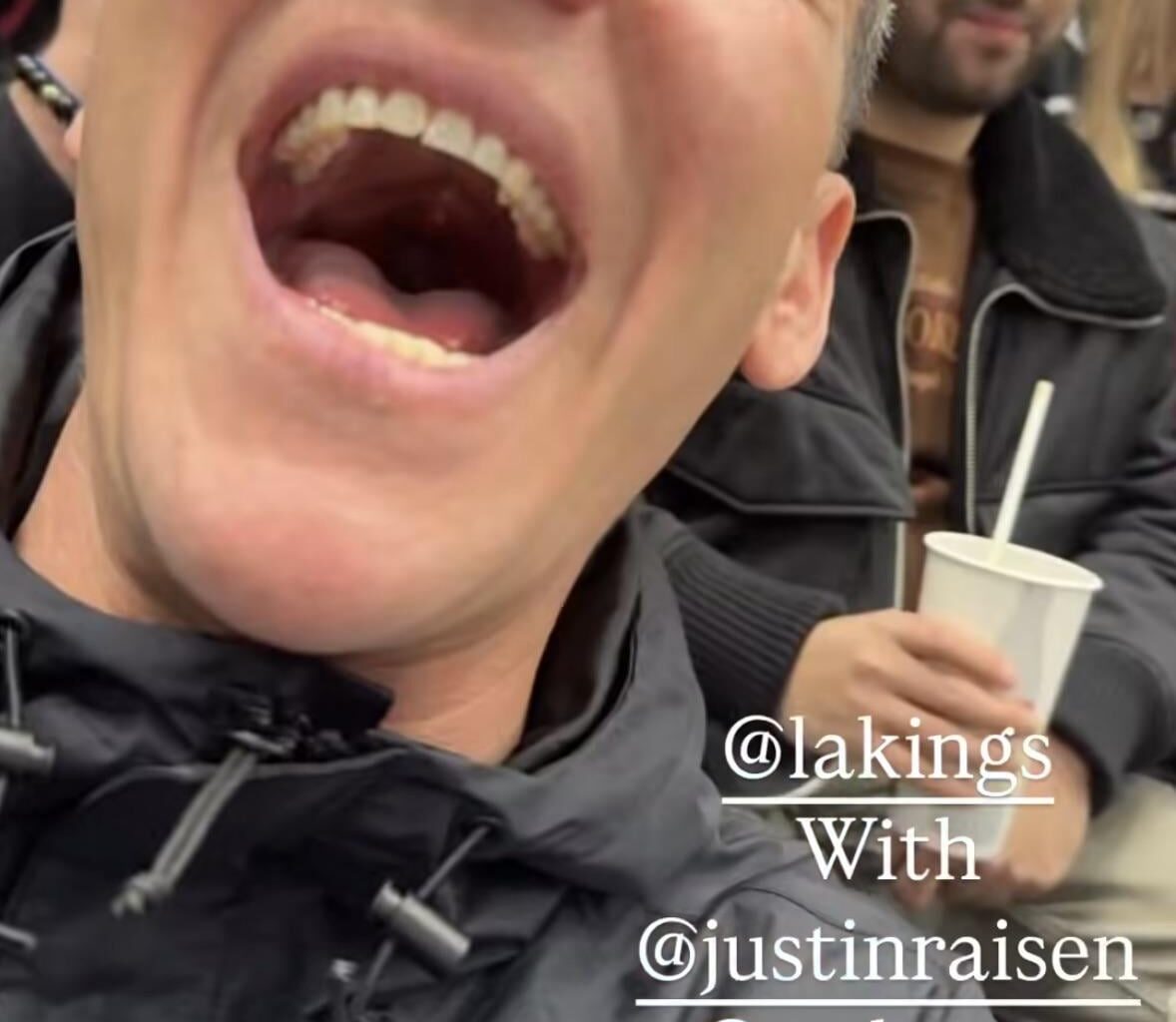 Brad Shultz, guitarist for Cage The Elephant is at the game tonight!