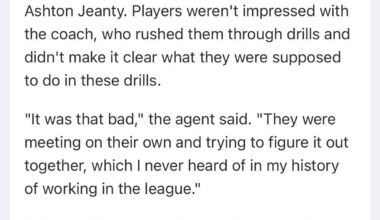 So Everyone was right it was Brennan Carrolls fault