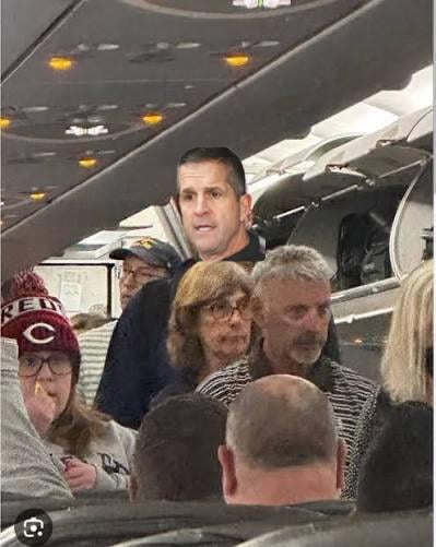 Look who I just found on the plane at Cleveland Airport