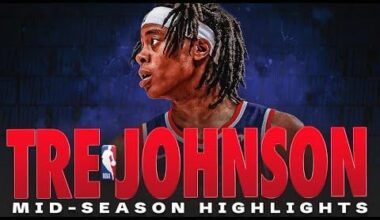 Washington Wizards rookie Tre Johnson Mid-Season NBA Highlights