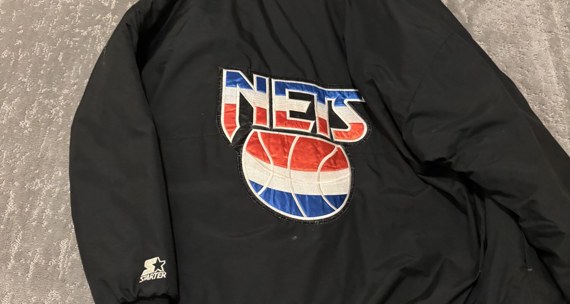 I found my old Nets Starter parka circa early 90s
