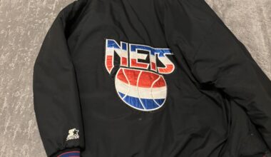 I found my old Nets Starter parka circa early 90s