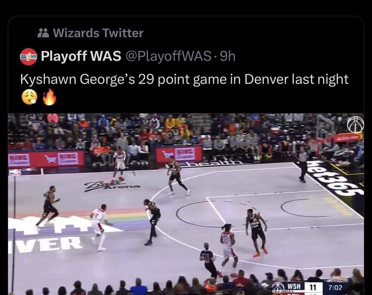 Beautiful & he already changed his twitter bio to DC 😮‍💨.